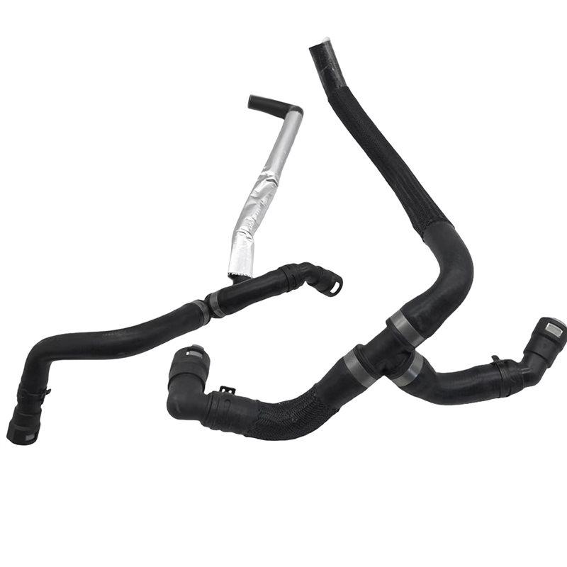 

For Ford Expedition Lincoln Navigator 15-17 Heater Inlet& Outlet Hose Tube 1 Pair FL1Z-18472-A FL1Z18472B Warm Air Duct