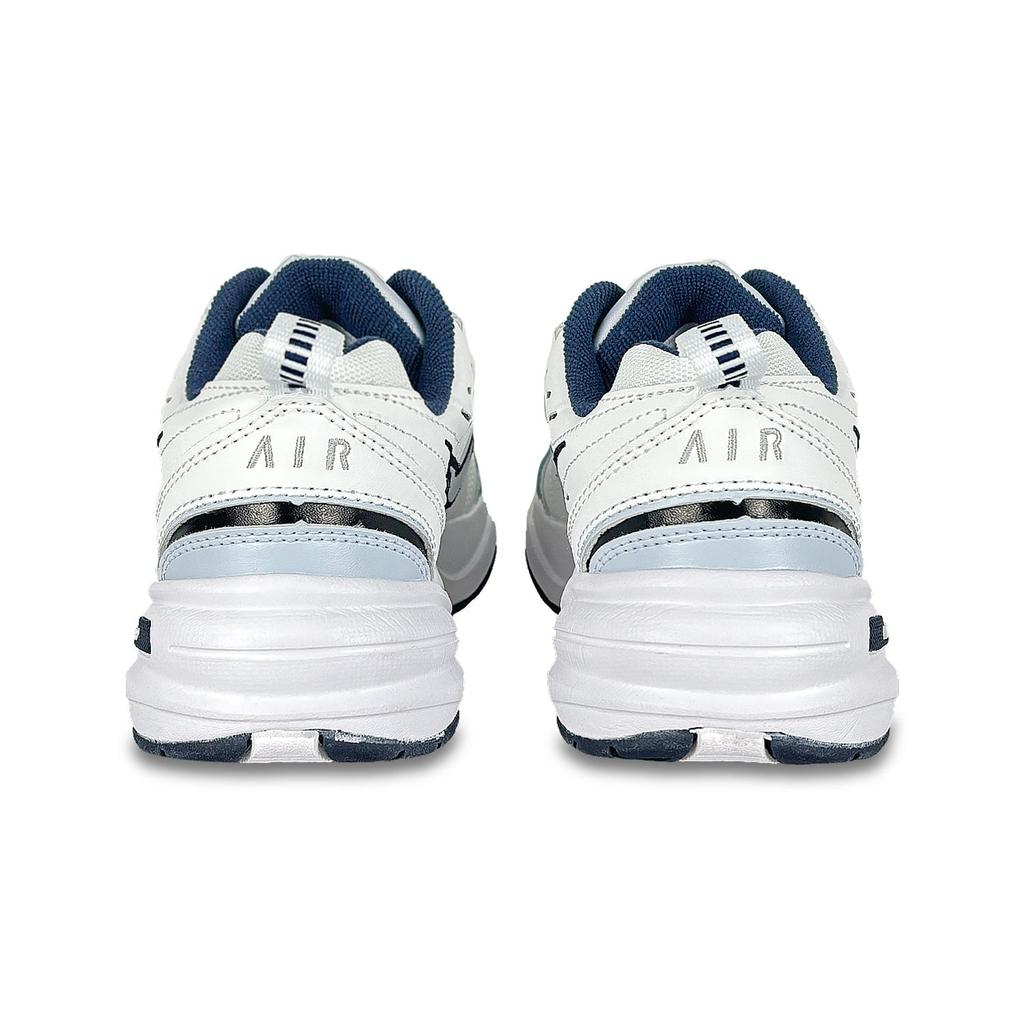 Nike Air Monarch 4 Slip Resistant Slip Resistant Low top Chunky Sneakers Unisex Blue White 415445-102(Team627-)