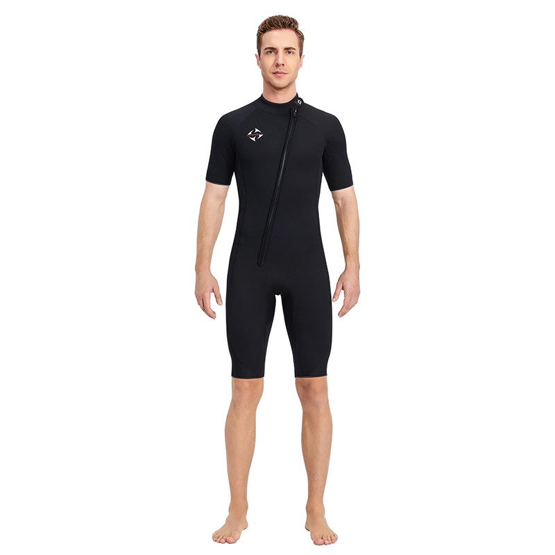 

DIVE&SAIL 3MM Men s Short Sleeve Wetsuit for Diving, Snorkeling, Surfing & Swimming XXXL чёрный