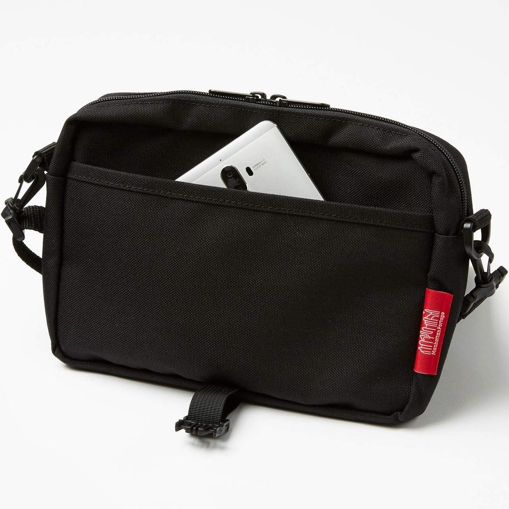 JAL Original JAL Original Custom Model Mini Shoulder Fur Rockaway Back Crossbody Bag Bag Shoulder Bag [Manhattan Portage] [JA] (Black)