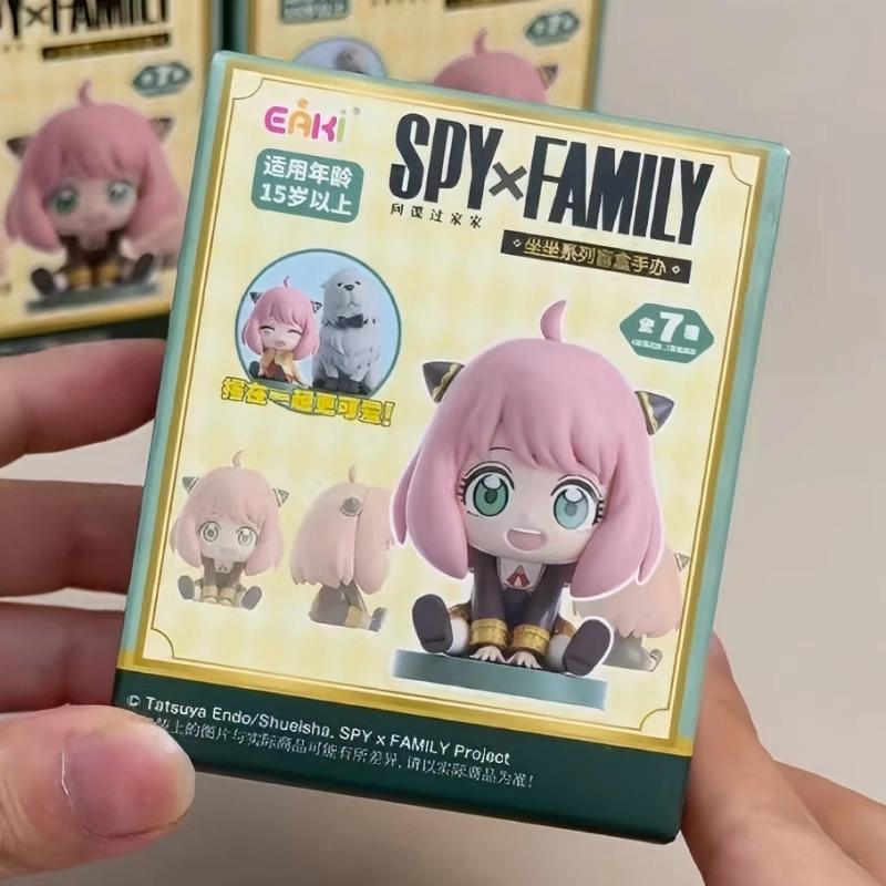 SPY×FAMILY Original Blind Box Anime Character Model Figure Playthings Collection Decoration Anya Loid Yor Bond Children s Gifts -A150