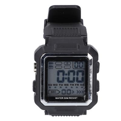 Ceas Digital pentru Bărbați 50M Rezistent la Apă Iluminare LED Cronometru Alarmă Calendar Rezistent la Șocuri Surfing
