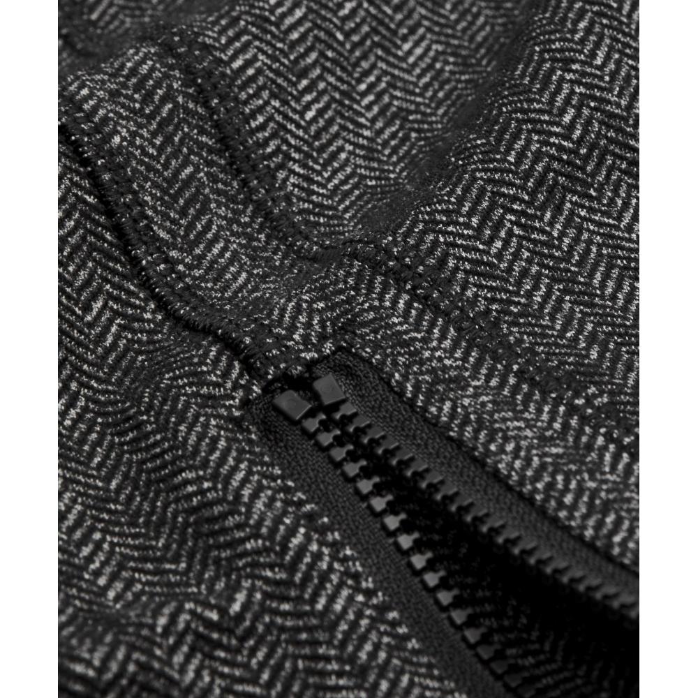 Lululemon Define Cropped Jacket  Herringbone Heathered Herringbone Heathered Deep Coal Black