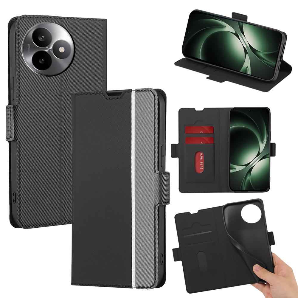 For Xiaomi Redmi K80 Ultra 5G Case Card Holder Twill Texture Leather Phone Cover