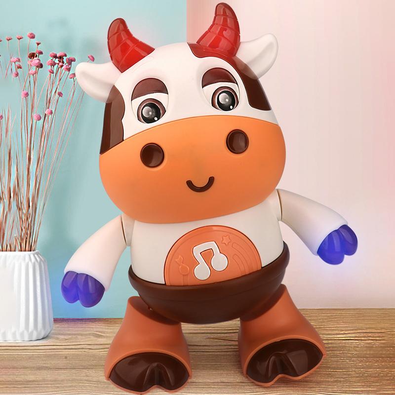 Boogie Cow Light Up Dancing Cow, Boogie Cow Light Up Dancing Cow For Active Fun, Dancing Cow Toy, Musical Boogiecow Toy