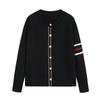 Europäischer und Amerikanischer Stil 2026 Mode Farbblock Strick Damen Cardigan
