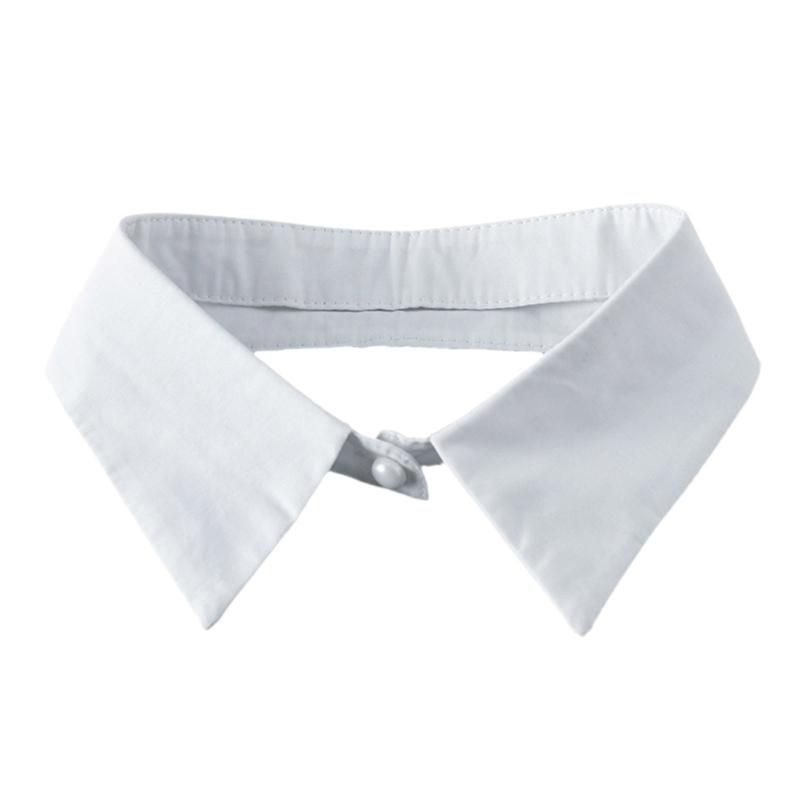 

White Shirt Collar Girls Clothes Accessiory Collar Versatile Outfits Traditional Mini Lapel Shawl Collar Lapel