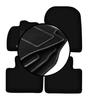 Juego de alfombrillas de terciopelo para: Renault Zoe hatchback (2013-)