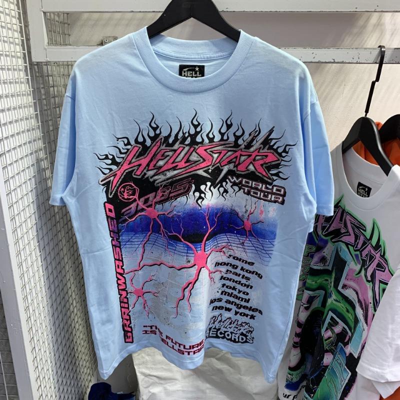 T-shirt a maniche corte larghe girocollo, nuovo stile EastRogue, per uomo e donna, taglie forti, retro e versatile, casual a mezza manica.