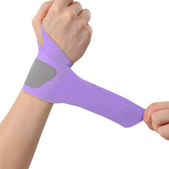 Sports Wrist Brace with Thumb Loop, Men Women Breathable Wrist Support Wrap, Wrist Compression Sleeve for Carpal Tunnel Arthritis Tendinitis Pain