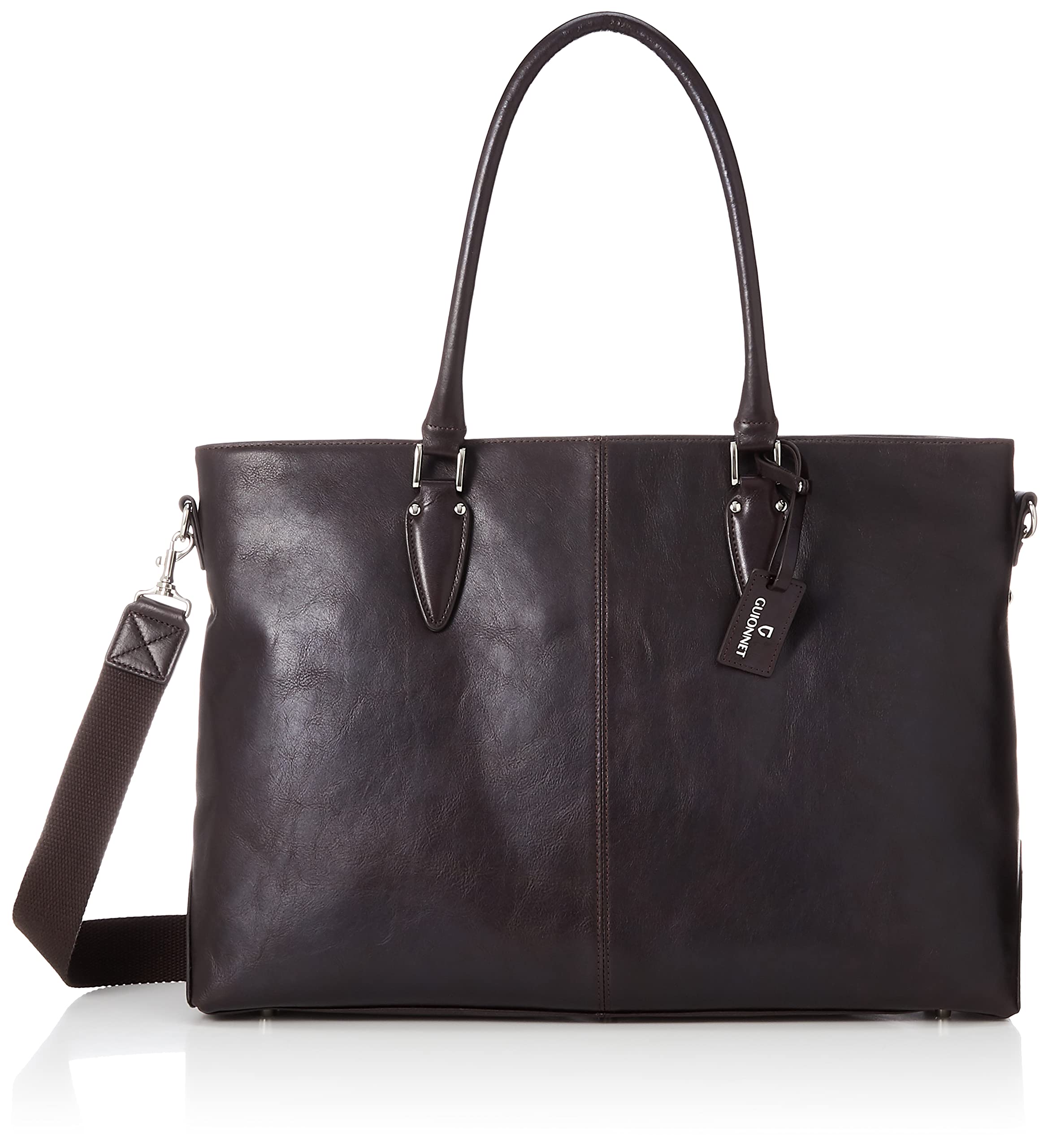 

Сумка 2WAY Tote Bag PG006LP DARK BROWN [Ghione] Чол. темно-коричневого кольору