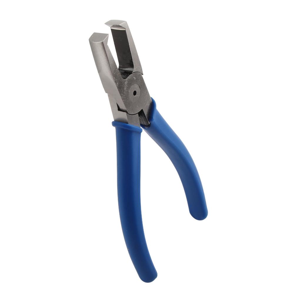 Soft Wire Pliers 5.7in Wear Resistant Blade Rubber Handle Spring Reset Micro Nipper Wire Cutter for
