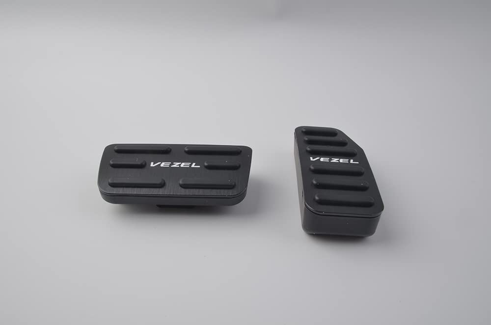 Honda Vezel AT Universal Aluminum Pedal Cover, No Tools Required, Easy Installation, Brake Cover,