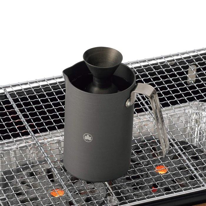 Logos Portable Hot Sake Set 81280308 Gray