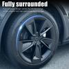 4PCS Hub Cap for Tesla Model Y Juniper 19-Inch 2025 Performance for Crossflow Wheel Cover Automobile Hubcap Full Rim Accessories