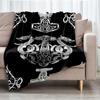 Viking Theme Printed Blanket - Perfect for Couch, Bed, Travel & Outdoor Use | Machine Washable, Cozy & Durable.