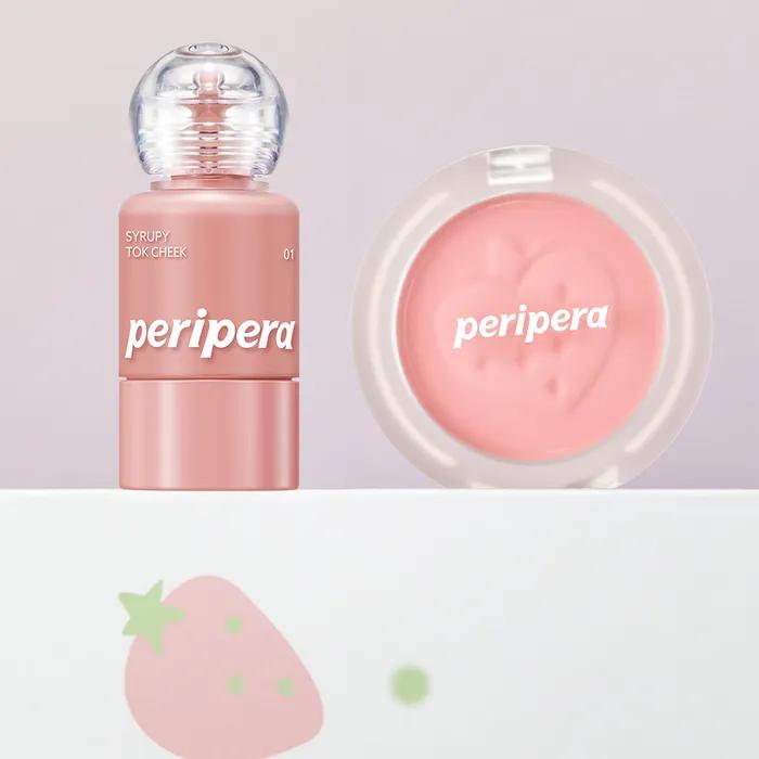 

[НАБОР РУМЯН] Peripera Syruppy Talk Cheek + Clear Sunshine Cheek Syruppie