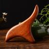 Reflexology Tools Wood Therapy Massage Tools Triangle Gua Sha Board Scraping Board Foot Massage Stick and Wooden Scalp Massage