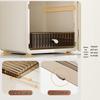 High-Capacity Dustproof Makeup Organizer for Skincare & Lipstick Storage