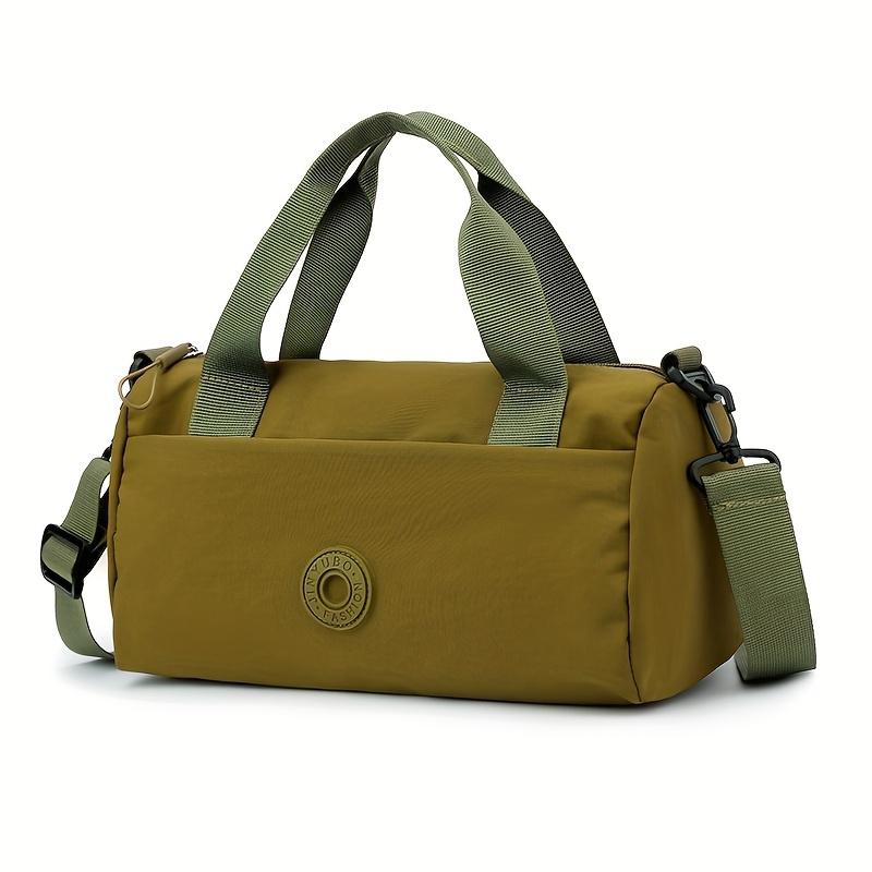 Stylish Black Travel Duffel Bag with Large Capacity - Multi-Functional Shoulder & Crossbody Bag, Ideal for Gym, Summer Outings