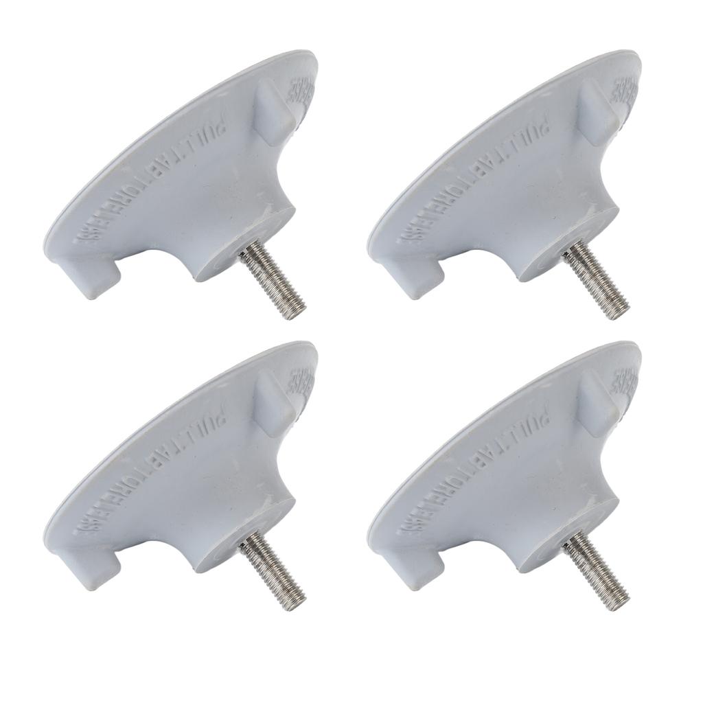 4pcs Elder Shower Chair Replacement Feet Large Suction Cups Rubber Sliplessbath Chair Replacement Feet