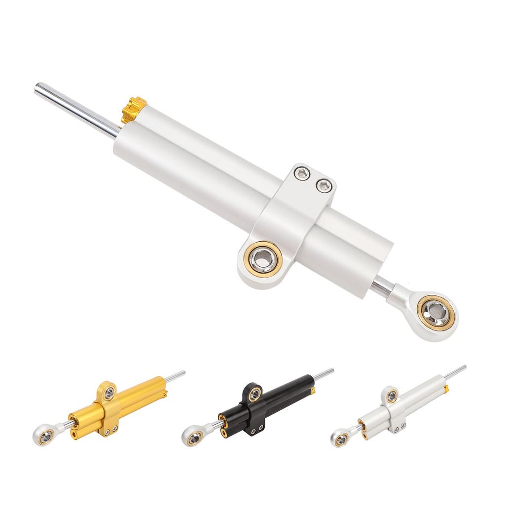 Motorcycle Steering Damper Stabilizer Adjustable Enhances Stability Increases Safety Universal Fit f
