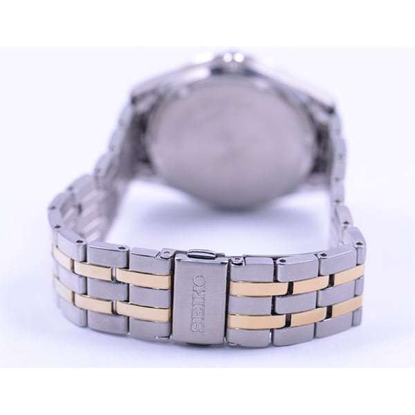 Seiko Men's SBPX085 (SPIRIT Solar Men's) Round Watch Silver Stainless Analog