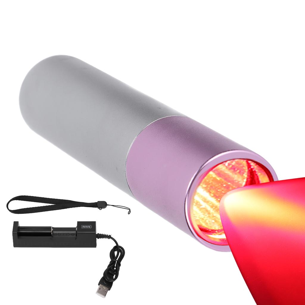 Red Light Therapy Lamp Device Stainless Steel Portable Pain Relief Infrared Light Therapy Machine