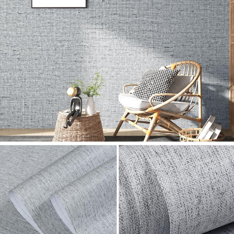 Samolepicí jednobarevná PVC nástěnná samolepka: Dekorace proti znečištění pro ložnici, obývací pokoj nebo studentskou kolej.