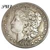 Simulazione Falso Dollaro Morgan Moneta Commemorativa Anello Soffiante Collezione Regalo