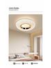 2025 Full Spectrum Super Bright LED Ceiling Light for Master Bedroom & Living Room - Modern Cream Style