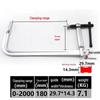 Jundingying Heavy-Duty Woodworking F-Clamp with Guide Rail