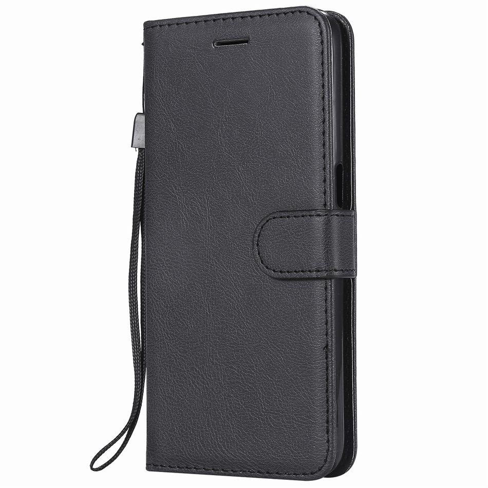 Cute Solid Color Flip Leather Cover For Case Samsung Galaxy S20 Ultra A51 A71 A6 A7 A8 Plus A9 2018 S10E S10 J330 J530 J730 D06Z