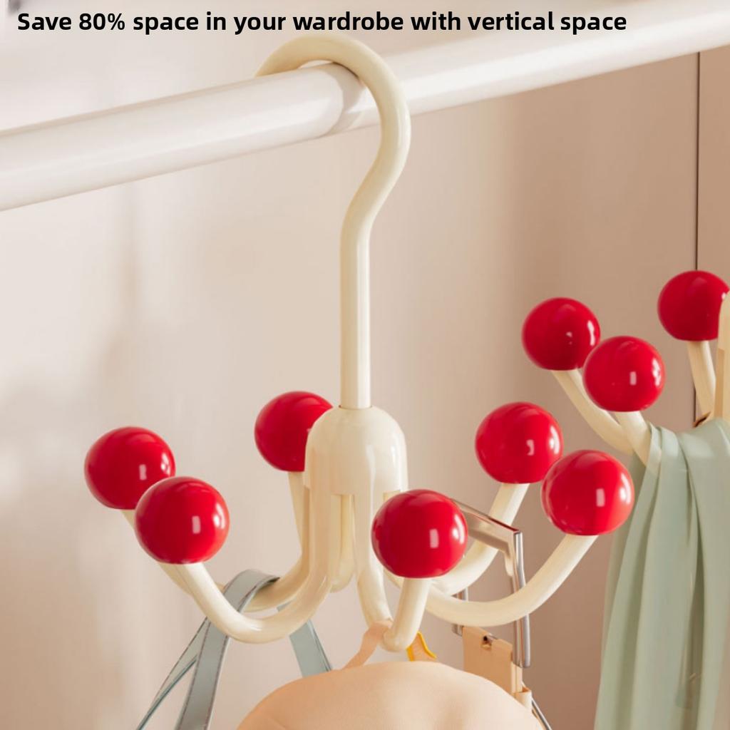 Multipurpose Six Claw Hook for Hat, Towel, Bag Storage in Nordic Style