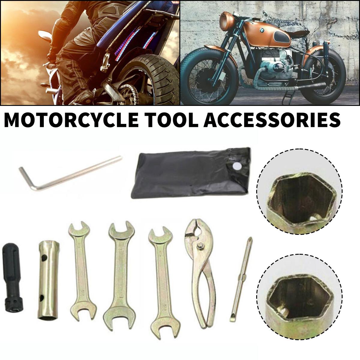 

Maijaibao 7 шт./компл. мотоцикл свечи зажигания гаечный ключ набор инструментов для Honda Kawasaki