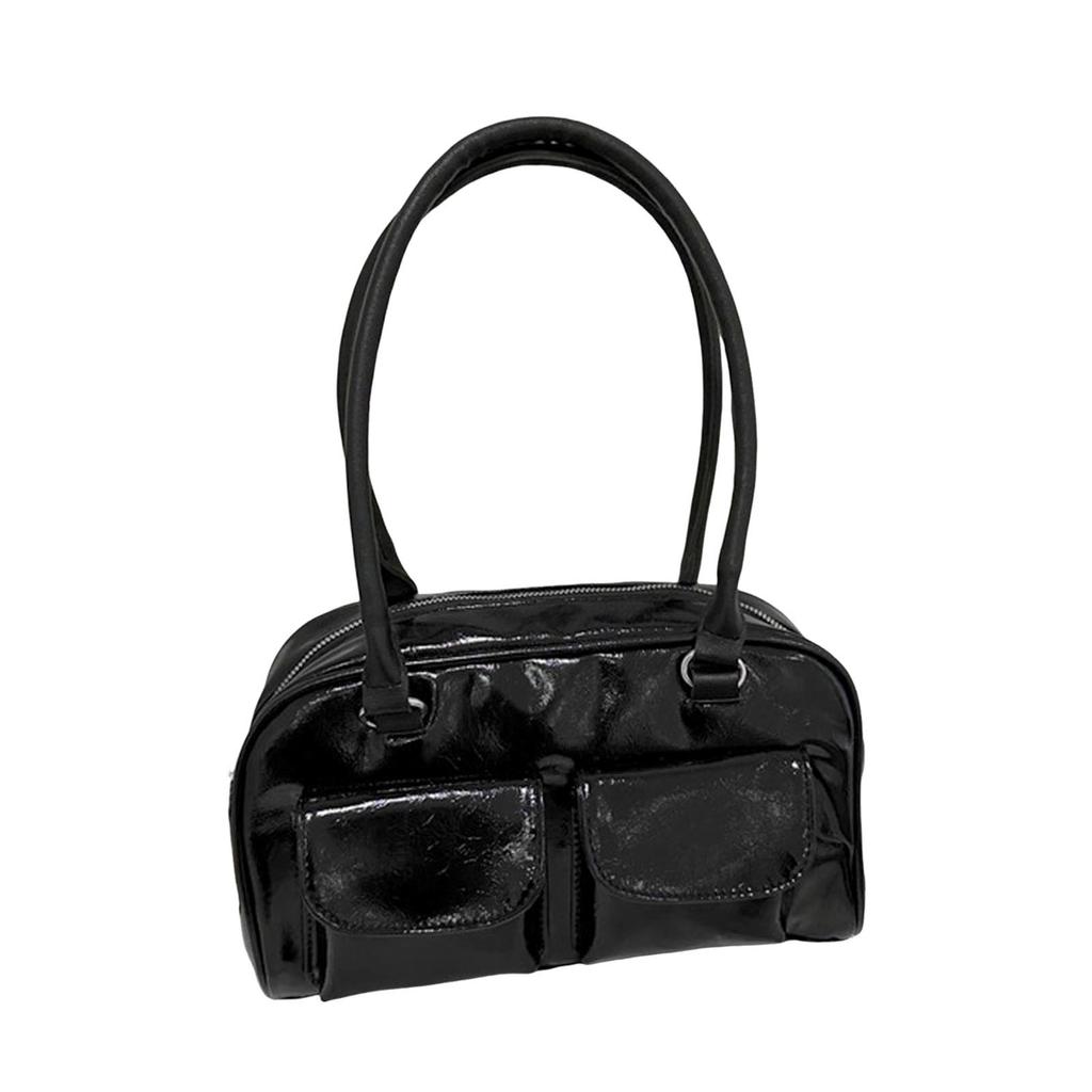 Women's Casual Shoulder Bag with Smooth Surface Shopping Casual Bag for Ceremony and Other Holidays