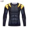 Maglia Compressione Palestra Uomo Anime GOKU Costume Cosplay T-Shirt Asciugatura Rapida Manica Lunga Fitness Bodybuilding Allenamento Magliette Sportive
