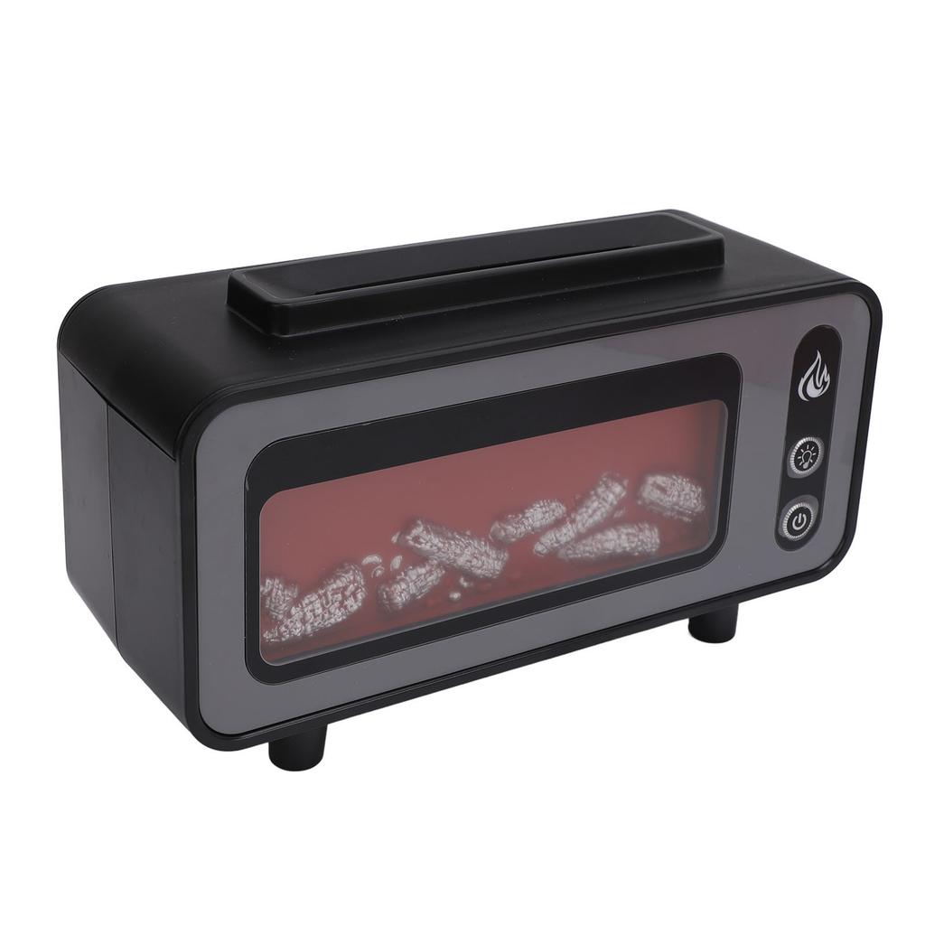 Fireplace   Diffuser Vintage Flame Essential Oil USB Humidifier 200ml for  a Home  