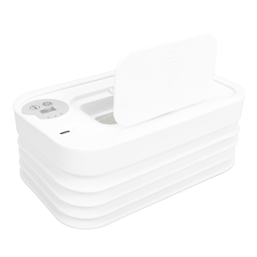 Wet Wipes Warmer 3 Temperature Settings Digital Display Foldable Portable USB Wipe Heater and Dispenser