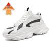 Invisible Height Boost Dad Shoes: 8cm Men's Korean Style Trendy Casual Sneakers for Autumn 