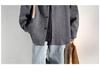 Men's Wool Coats - New Spring/Autumn Styles, Loose Fit, Retro, High-End Trendy Casual Lapel Jackets