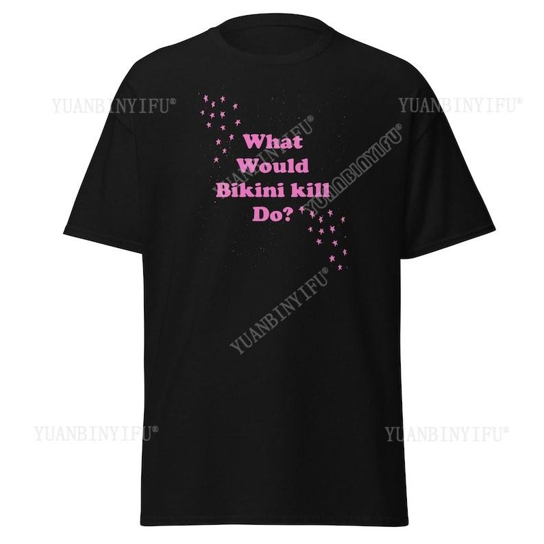 

Bikini-Kill T-Shirt Vintage Punk Band Merch Riot Grrrl Feminist Tee Punk Rock Clothing Mens Clothing Graphic T Shirts Cotton... S разноцветный