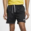 Nike Club Woven Flow Shorts Black/White Men Bottoms AR2382-010