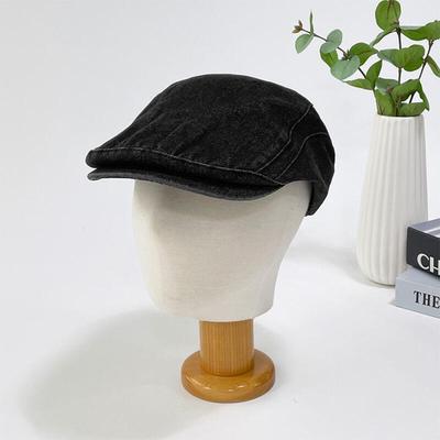 Men's and Women's Washed Denim Newtro Hunting Cap