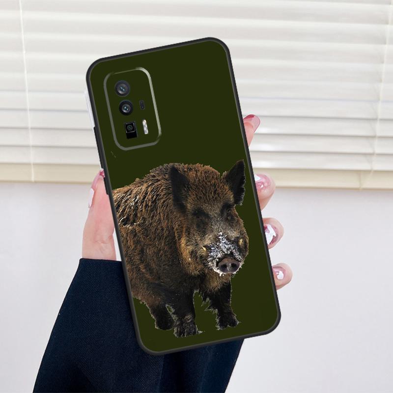 Wild Boar Cover For Xiaomi 13 14 15 Ultra 11T 12T 13T 14T Pro POCO X7 Pro X3 X5 X6 M6 F5 F6 Pro Case