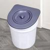 Bucket Toilet Seat Emergency Thickened Universal Rural with Lid for Elderly