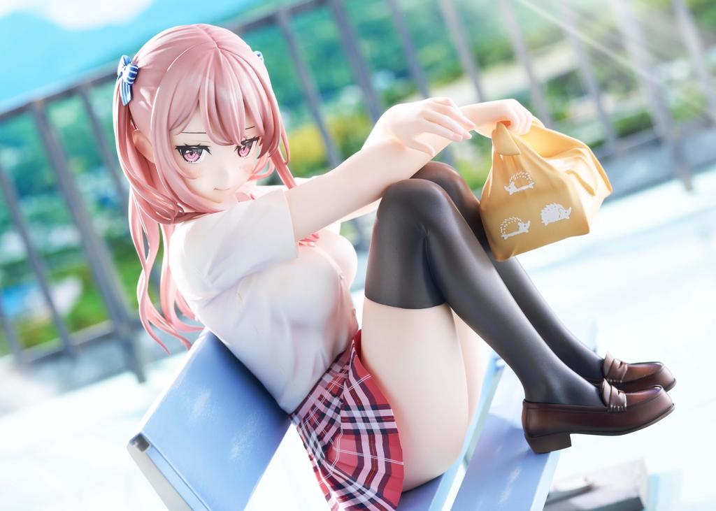 Golden Head Plus Promised to Eat scale painted PVC and ABS approximately 180mm tall "We Together..." Kurumi, 1/6 figure, (including base)