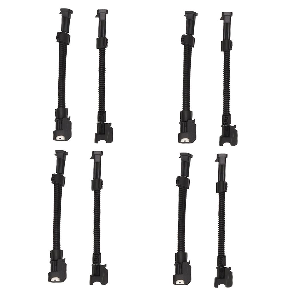 8Pcs Fuel Injector Wiring Adapter for Delphi LQ4 LQ9 4.8 5.3 6.0 To LS2 LS3 LS7 EV6 Injector Adapter