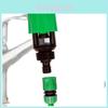 Water Faucet Adapter Garden Hose Attachment Abs Pp Tpr Black Green