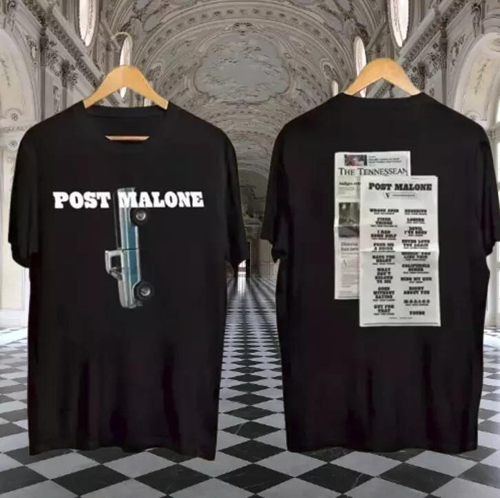 Тур 2024 Мерч Post Malone Post Malone The F-1 Trillion Tour 2024 Футболка Унисекс Футболка S